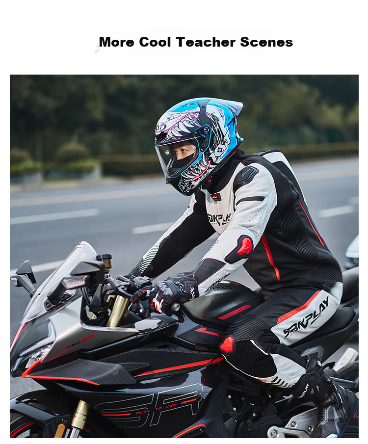 KYT Official Genuine Imported Motorcycle Helmet Unisex Four Seasons Full Face Windproof and Anti-fall TE-02 Bright White XXL 13