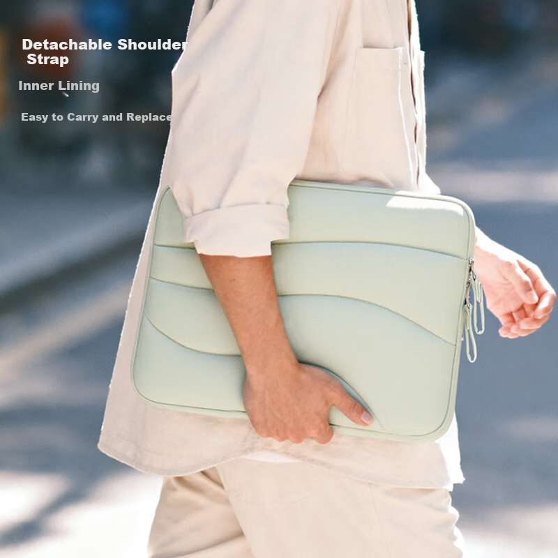 Inateck Wind Cloud Laptop Bag 13/14 Inch Shoulder Sleeve for Apple MacBook Blue Valley 10