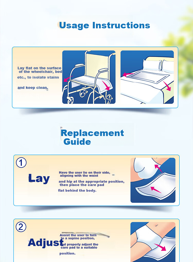 Dr.P Value Care Pads 10pcs (Size: 80*90cm) Baby Maternity Bed Pads Elderly Incontinence Pads 9
