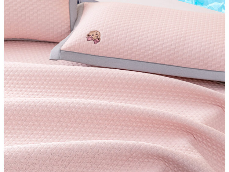 Teenie Weenie Class A Ice Bean Mat Summer Cooling Bed Sheet Ice Silk Mat Machine Washable Soft Cooling Double Air Conditioning Mat 1.8m Bed 12
