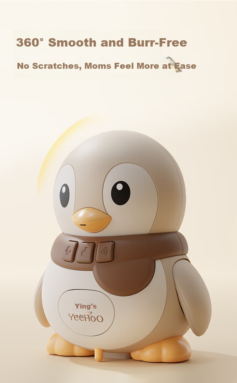 YEEHOO Swinging Penguin Baby Crawling Toy Early Education Head Lifting Guide Educational Gift for Boys and Girls Toddler Birthday Gift Educational Toy 9