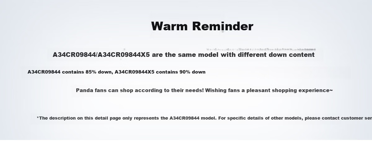 Panda Camel Series Bubble Duck Down Jacket Unisex Autumn Winter Warm Fluffy Puffer Coat 9844 White M 1