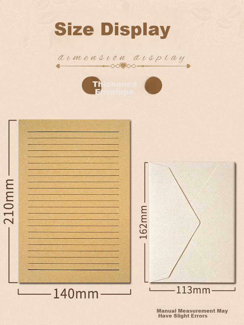 Grass Envelope Stationery with Line Drawing Puppy Birthday Card Cute Handwritten Letter Postcard Romantic Love Letter Paper for Girlfriend 10 Envelopes + 10 Sheets + 10 Sealing Stickers 9