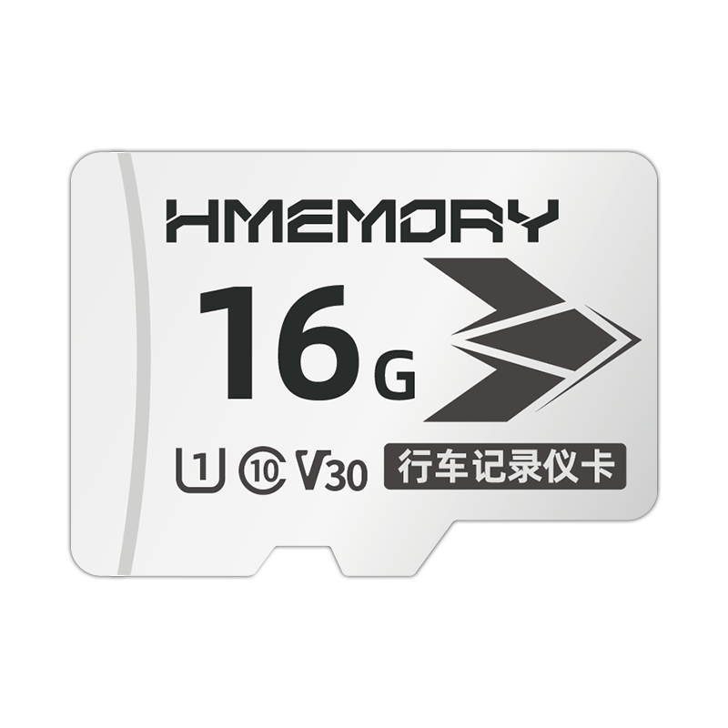 Huacun 16GB Dash Cam Memory Card TF Card for New Energy Vehicles Sentinel Mode High-Speed Storage FAT32 Format Car Media SD Card