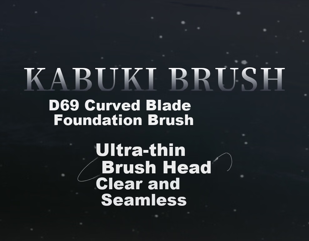 Painter D69 Curved Foundation Brush Ultra-Thin Wide Quick Makeup Streak-Free Beginner Makeup Brush 1