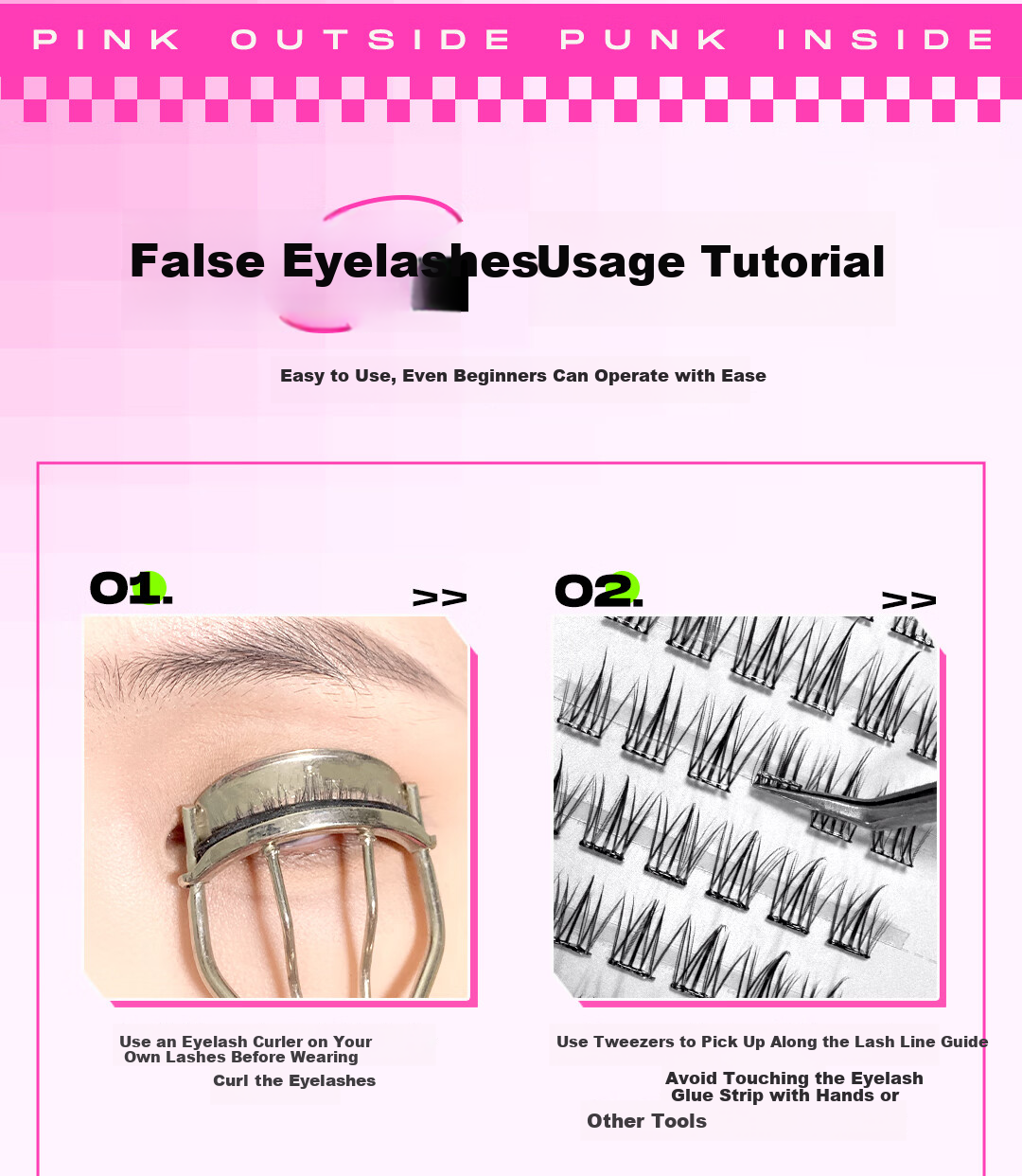 Arrebol Natural False Eyelashes Women Glue-Free Lazy Lower Eyelashes Long Curly Beginner Girls Gift 9