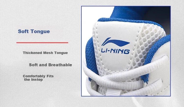 LI-NING Men's Badminton Shoes New Durable Training Shoes All-Round Lightweight Breathable Sports Shoes 8