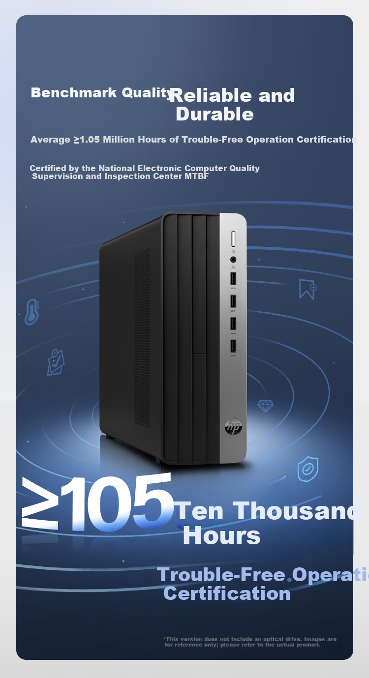 HP Zhan 66 High-Performance Desktop Computer (Core i3-14100, 16GB DDR5, 1TB SSD) 23.8" Monitor Business Office Education PC 5