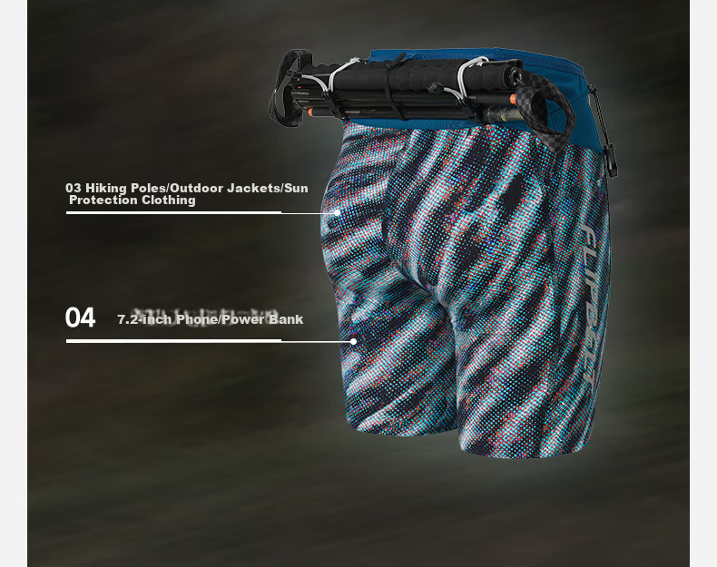 Feibit Kangaroo Off-Road Pants 4.0 Women's Quick-Dry Outdoor Sports Hiking Training Pants Chiying XL 3