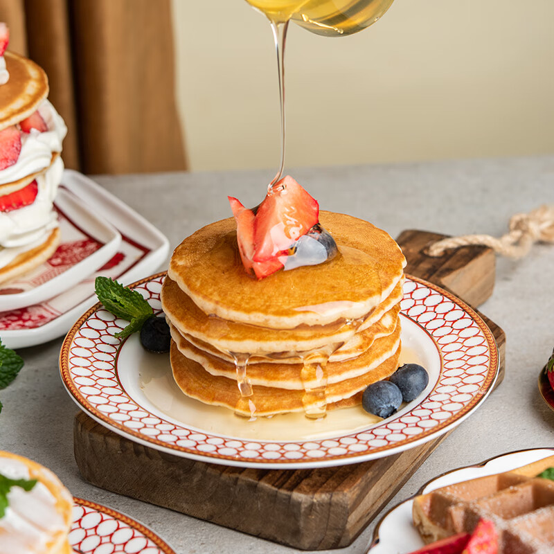 百钻松饼粉1kg 早餐家用自制华夫饼铜锣烧西式糕点材料预拌粉烘焙原料
