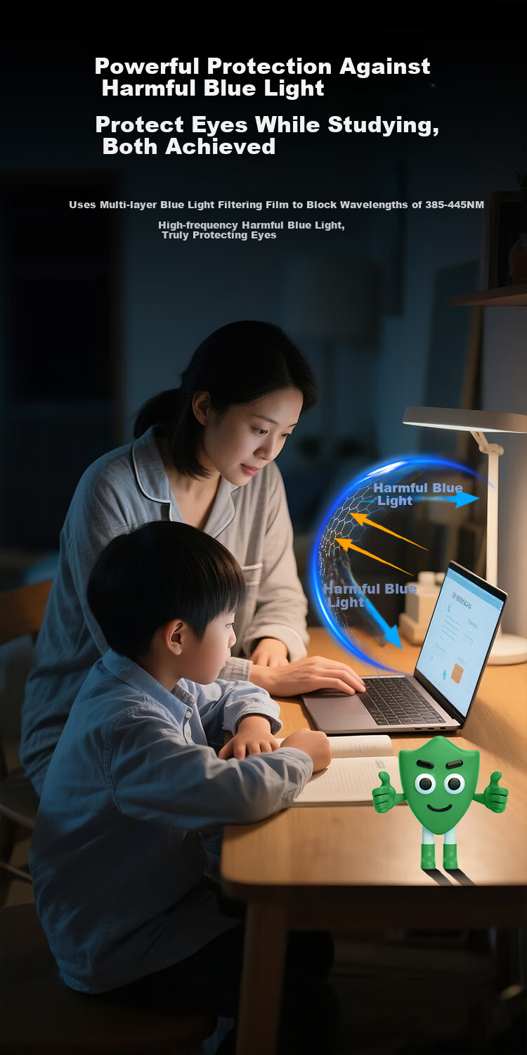 Baoshijing MacBook Air Screen Protector Anti-Blue Light Eye Protection Film for Apple Laptop M5/M4 13.6-inch 2026/25/24 Models Anti-Glare Accessory 4
