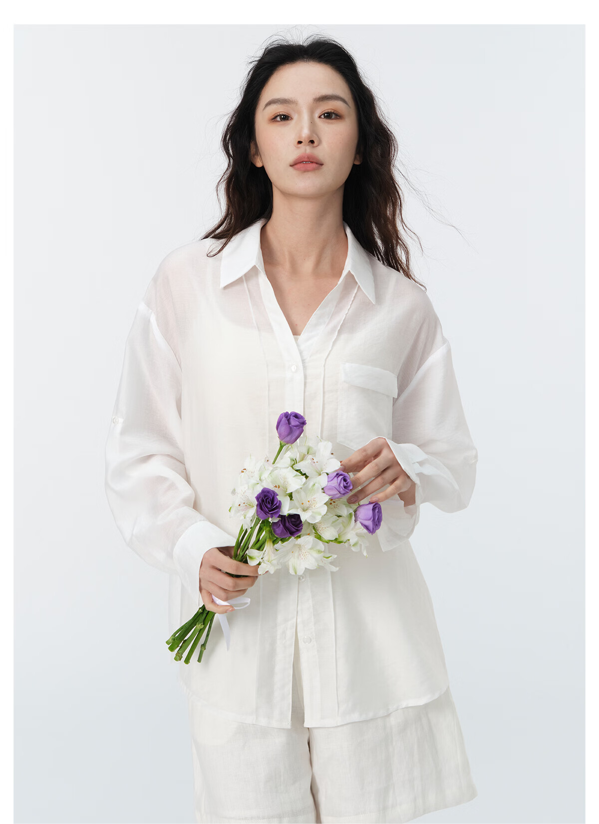 RA&RN RARN/Love Like You Lightweight Lapel Lyocell Shirt 17