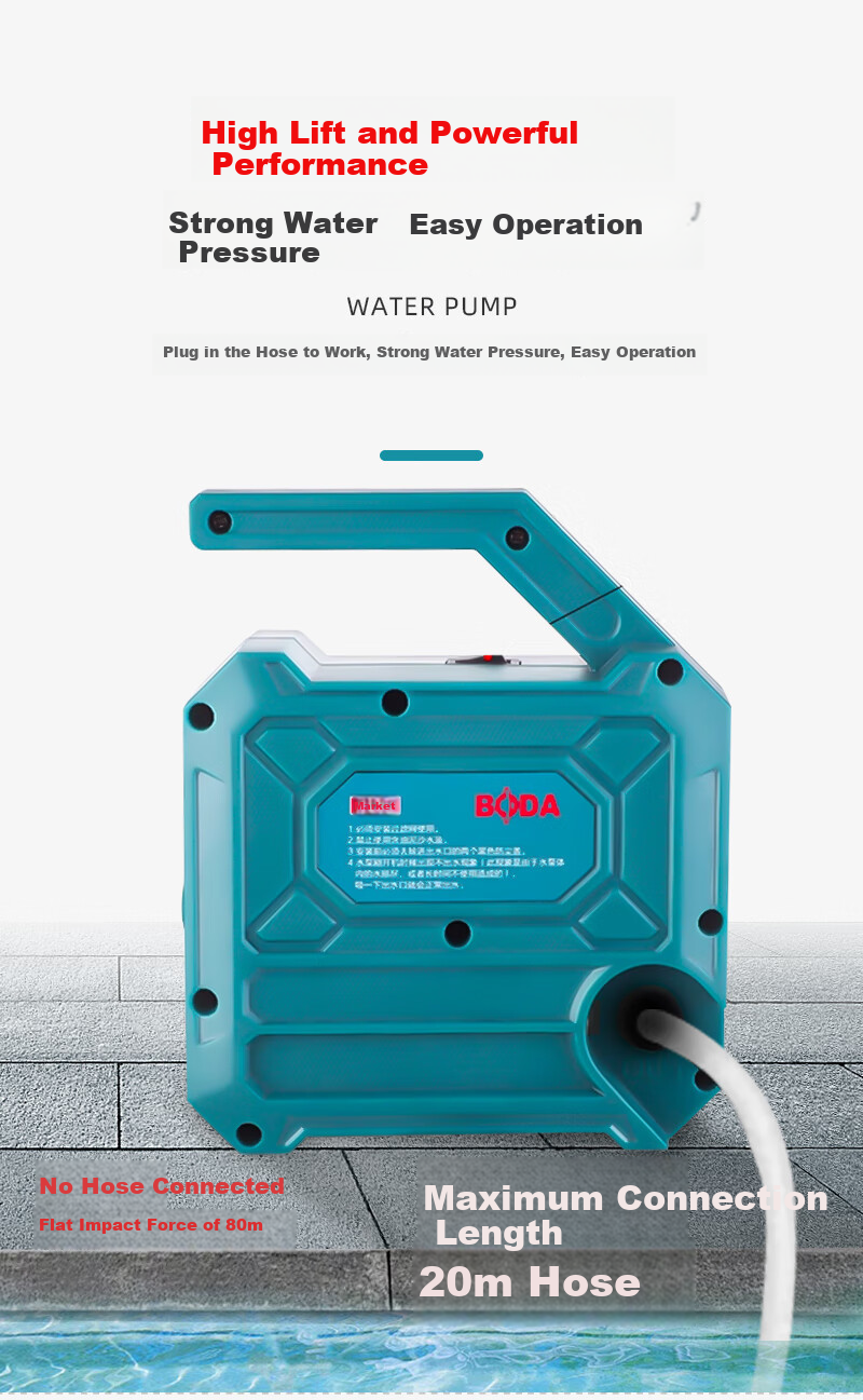 Boda Brushless Small Water Pump Slotting Machine Water Drill Pump Mini Water Pump Cutting Machine Micro Suction Pump 5