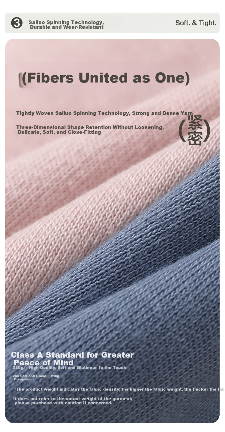 Hodo Home Women's Autumn Thermal Underwear Set, Class A Pure Cotton 40S Tight Siro Spun 7A Antibacterial and Anti-Mite 1