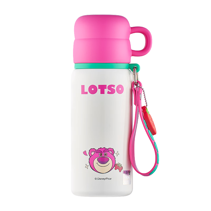 Disney Kids Insulated Water Bottle 316 Stainless Steel Straw Direct Drinking Cup Kindergarten Primary School Double Water Bottle 500ml