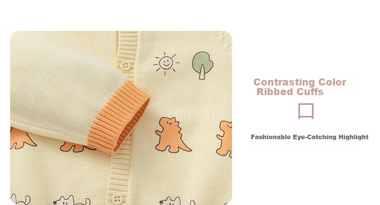Balabala Kids Sweater Knitwear 2025 New Spring Boys Cardigan Cute [Mall Same Style] 200125103101 4