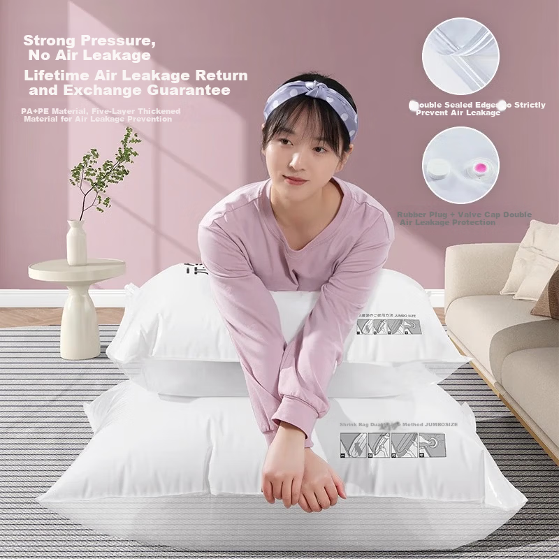 Antu Vacuum Compression Storage Bags for Clothes and Quilts, Special Luggage Air Extraction Bags, Household Sealed Storage Organizer Bags