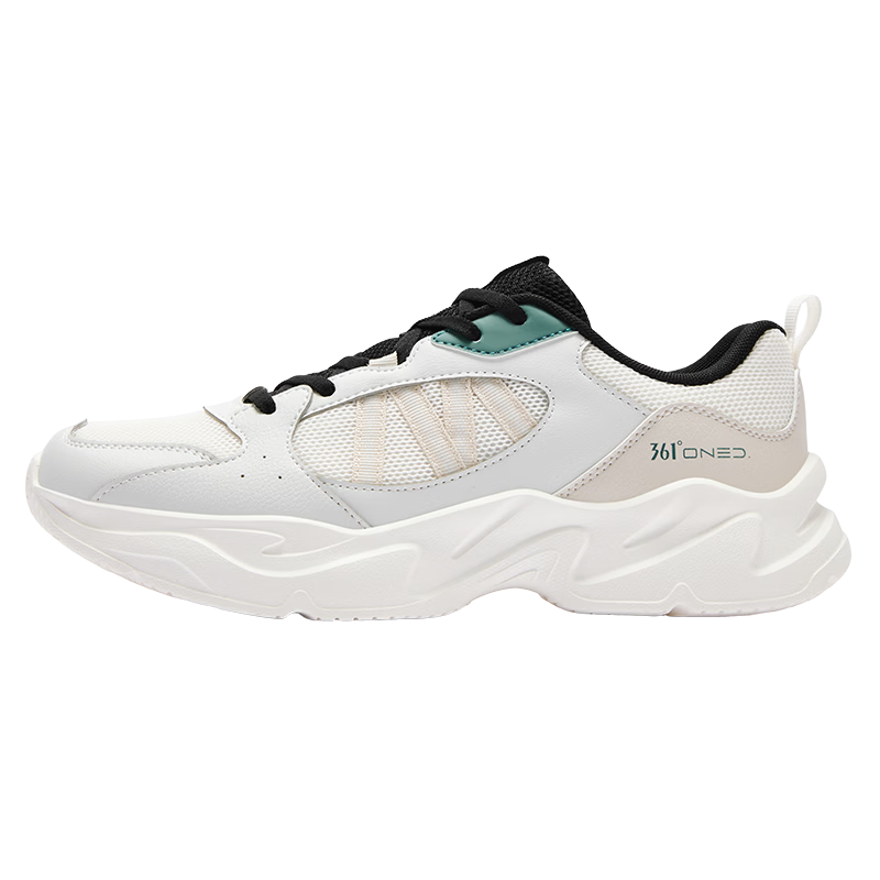361° Men's Sports Shoes Autumn Comfortable Lightweight Breathable Casual Retro Dad Shoes 672636702-2