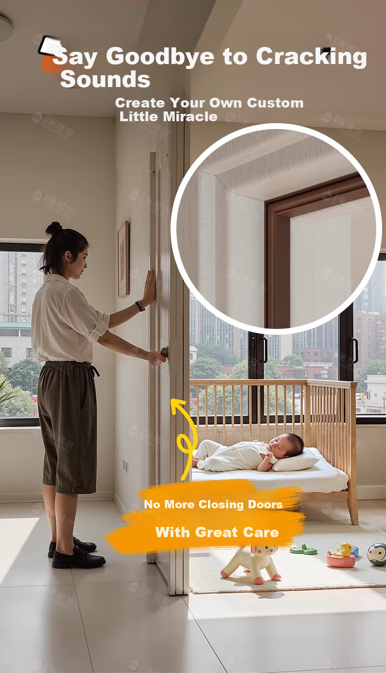 Xuanjia Mital Door and Window Gap Sealing Strip Glass Door Windproof Soundproof Weatherstripping Tape 7