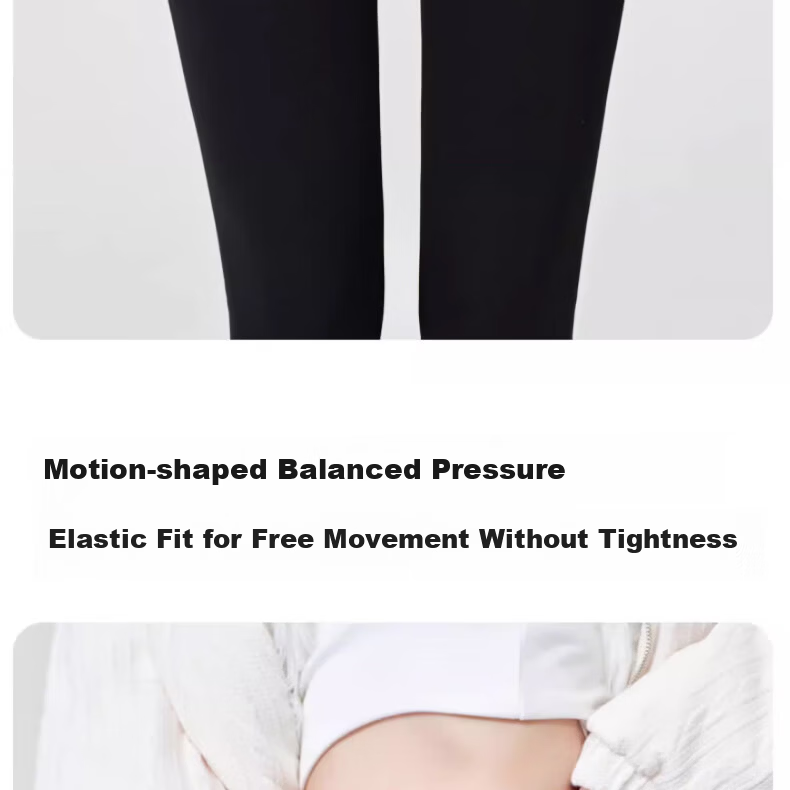 Miiow Women's Sherpa Fleece Shark Pants, Autumn Winter Thickened Leggings, Warm Stretch High Waist Tummy Control Yoga Black Pants 13