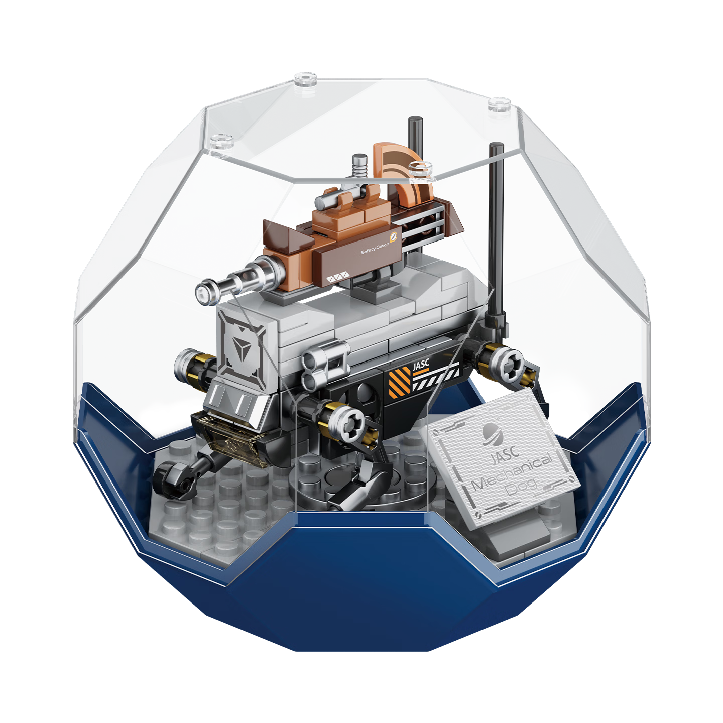 F5 Building Blocks Desktop Stacking Ball Machine Wolf Military Assembly Toy Kids Boys Girls Birthday Gift