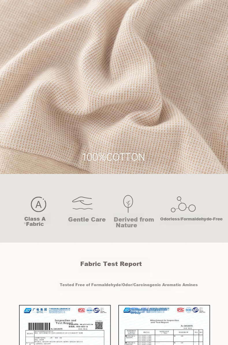 Guaiqi Bear Newborn Baby Pure Cotton Cap Spring and Autumn Seamless Soft Fontanelle Protection Baby Cute Outdoor Hat 4