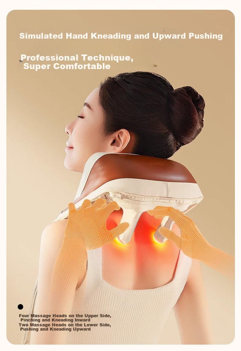 SUPOR [Mid-Autumn Festival Gift] Neck Massager Shoulder And Neck Massage Device Trapezius Muscle Shoulder Neck Back Office Gadget Practical High-End Birthday Gift for Parents Elderly 9