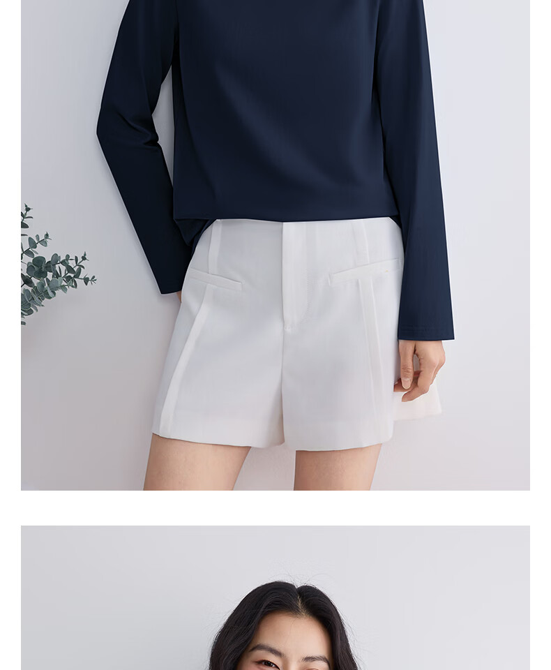 Urban Beauty White Cotton Long Sleeve T-Shirt for Women 2026 New Spring Autumn Plus Size Outerwear Basic Top Spring Inner Wear 20