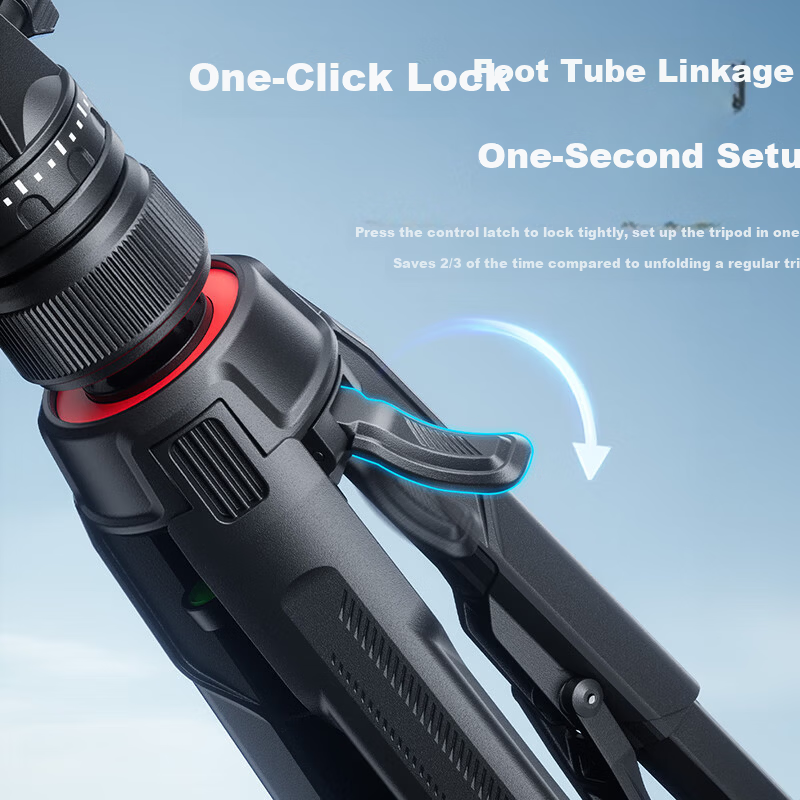 Llano Light Wing V3 Camera Tripod DSLR Mirrorless Professional Vlog Video Live Aluminum Alloy Tripod Joystick Damping Gimbal Anti-Shake Outdoor Portable
