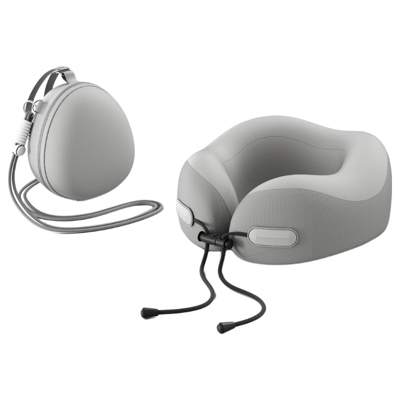 Zhiguozhe Earplugs and Eye Mask Set with U-Shaped Neck Pillow Portable Travel Sleep Cervical Support Pillow