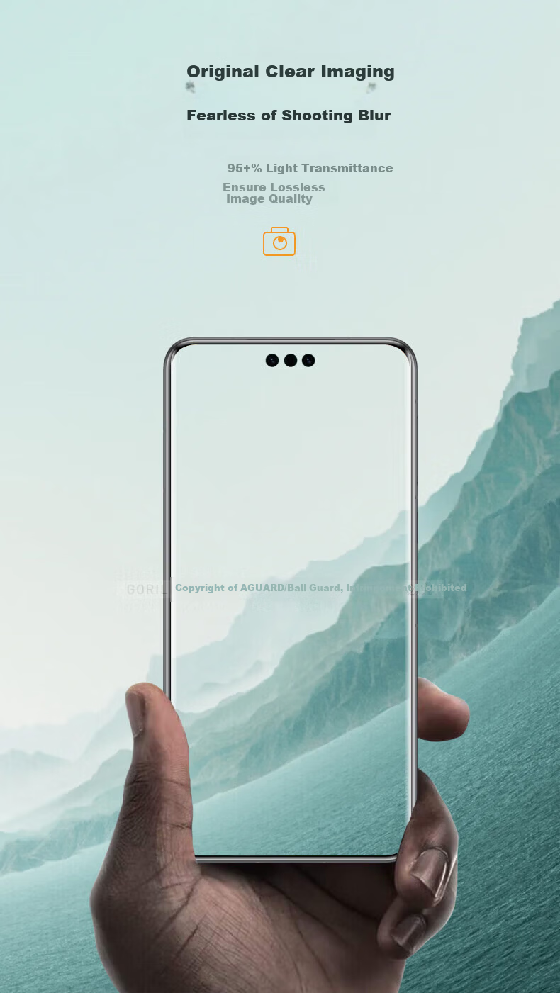 Planet of the Apes Guardian Huawei Pura90ProMax Tempered Glass Screen Protector Full Coverage P90ProMax Protective Film Electroplated Fingerprint Oil High Alumina Tempered Glass Black 4