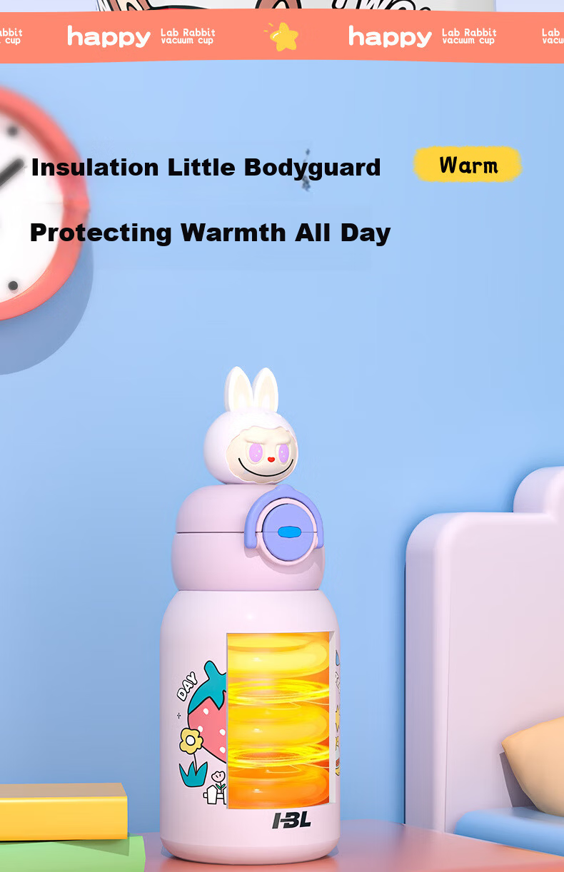 COOKSS Kids Insulated Water Bottle Large Capacity High-Quality Student Water Cup for Elementary and High School Boys and Girls 5