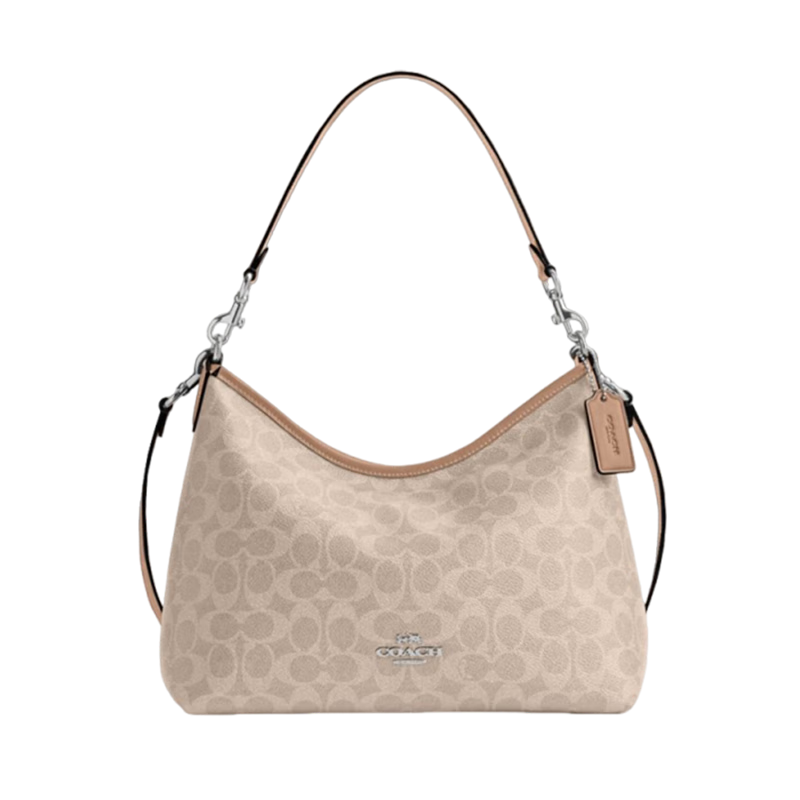 COACH Women's LAUREL Large Crossbody Hobo Bag Sand Yellow Upgraded CEY95 Gift