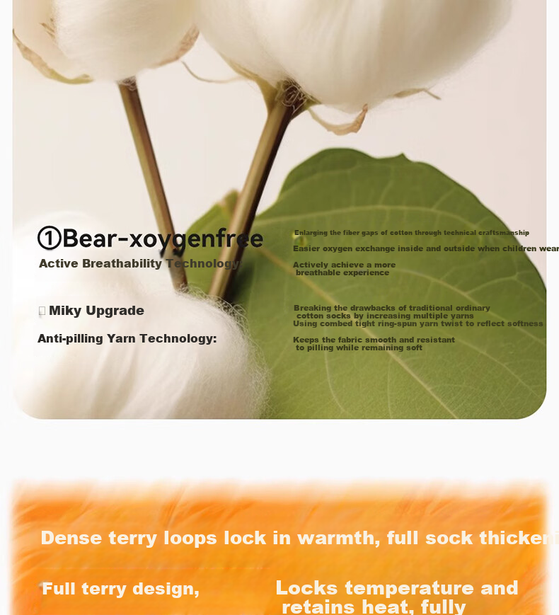Mianqixiong Kids Terry Socks Girls Winter Thickened Fleece Cotton Mid-Calf Socks 5 Pairs-Q1 Thickened 4