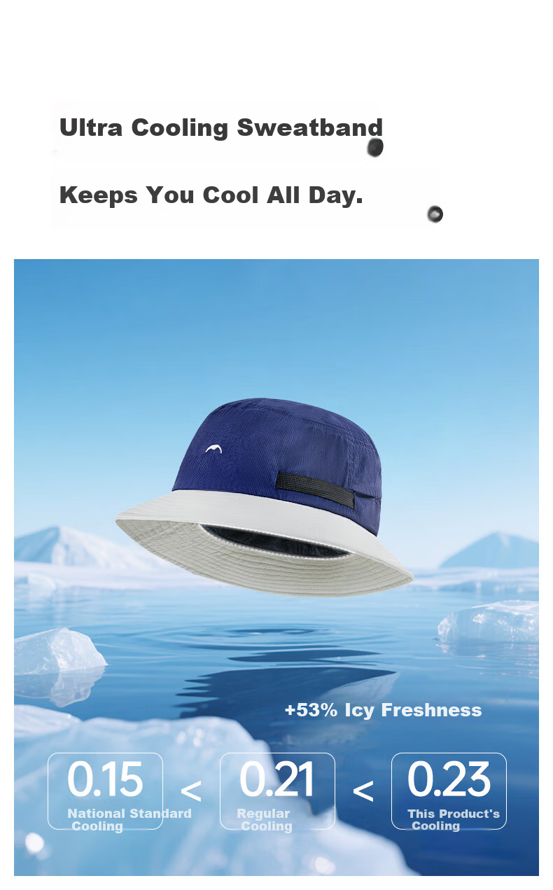 Naturehike Outdoor Hiking Mountaineering Cooling Wide Brim Bucket Hat Men 2026 Spring Summer New Sun Protection Cap Women 2