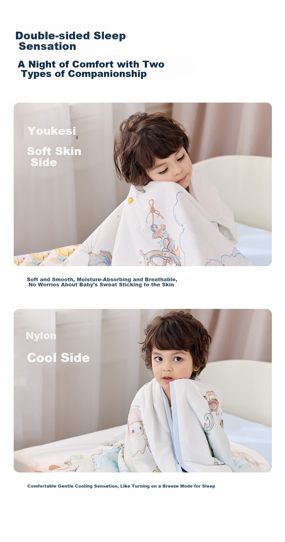 Liangliang Baby Blanket Newborn Children's Air Conditioning Summer Quilt Kindergarten Nap Cover Ice Silk Blanket Pink 125*115cm 11