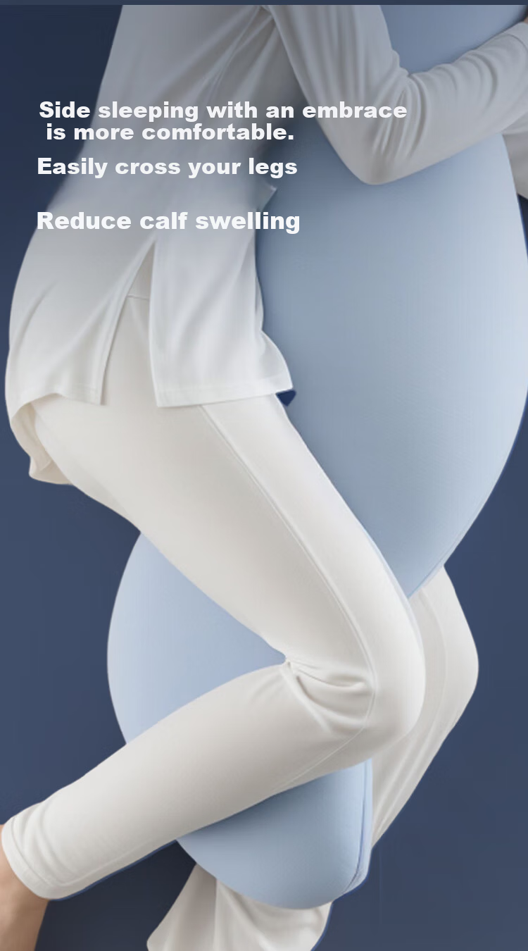 JD Jingzao Deep Sleep Human Body Pillow Full-Length Pregnancy Side Sleeping Leg Hugging Pillow Removable Washable 7