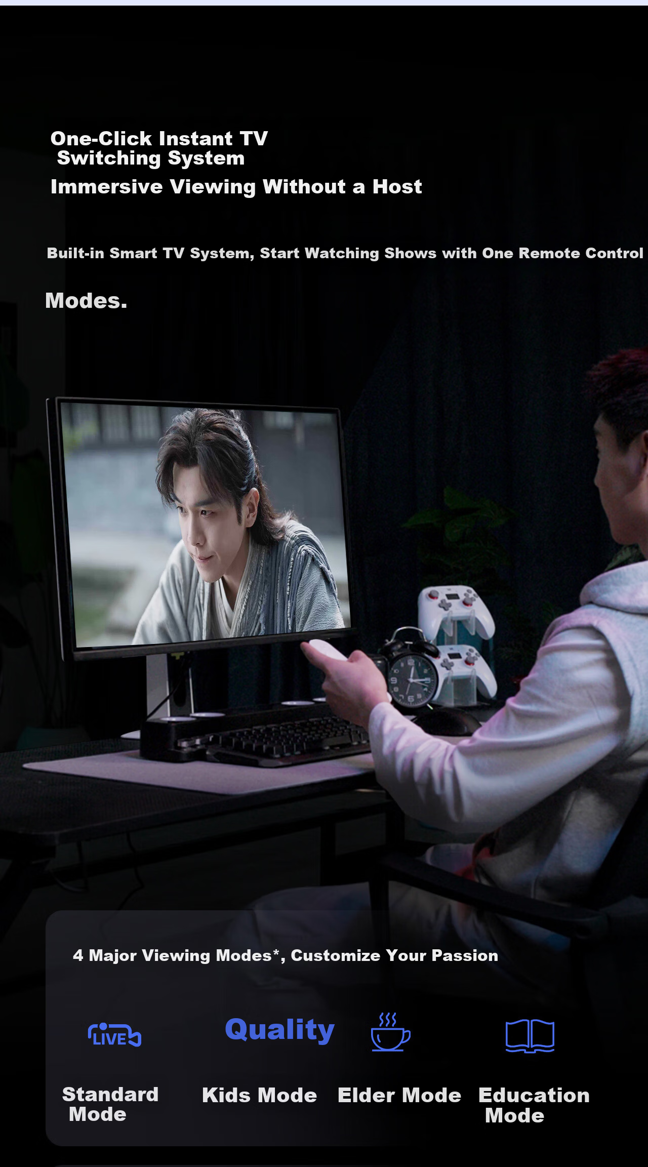 Hisense GX 27-inch 3A Original Picture Obsidian Screen 2304-Zone Glass-Based MiniLED XDR 2000nits 4K 160Hz Dual Mode 320Hz Gaming Monitor 22