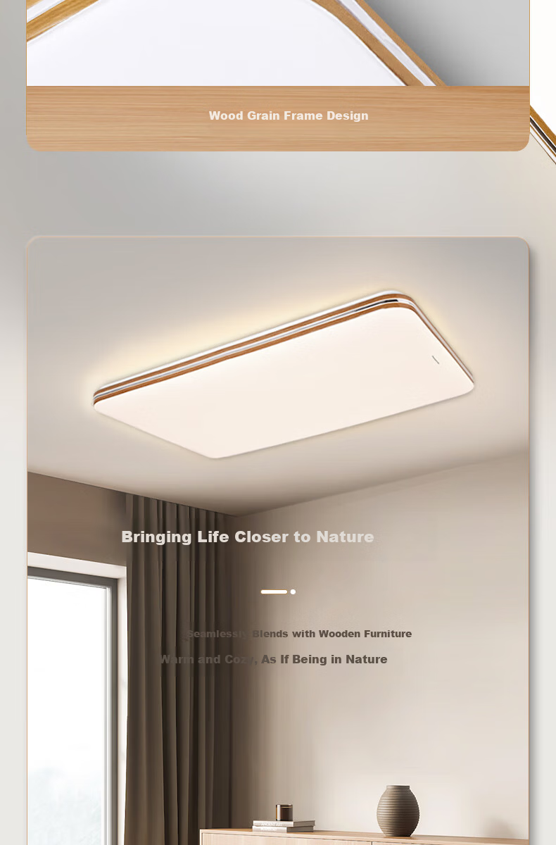 Panasonic Ceiling Light, 36W, Three-Color Temperature Adjustment, RA95 High Color Rendering Index, HHXN4037L Bedroom Light 5