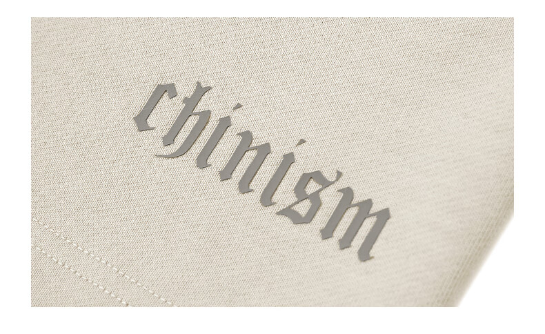 CHINISM Ch Short Pants for Men, Summer Simple Pure Cotton Knit Trendy Casual Sports Shorts, Knee-Length Pants CJ2212Y6037 25