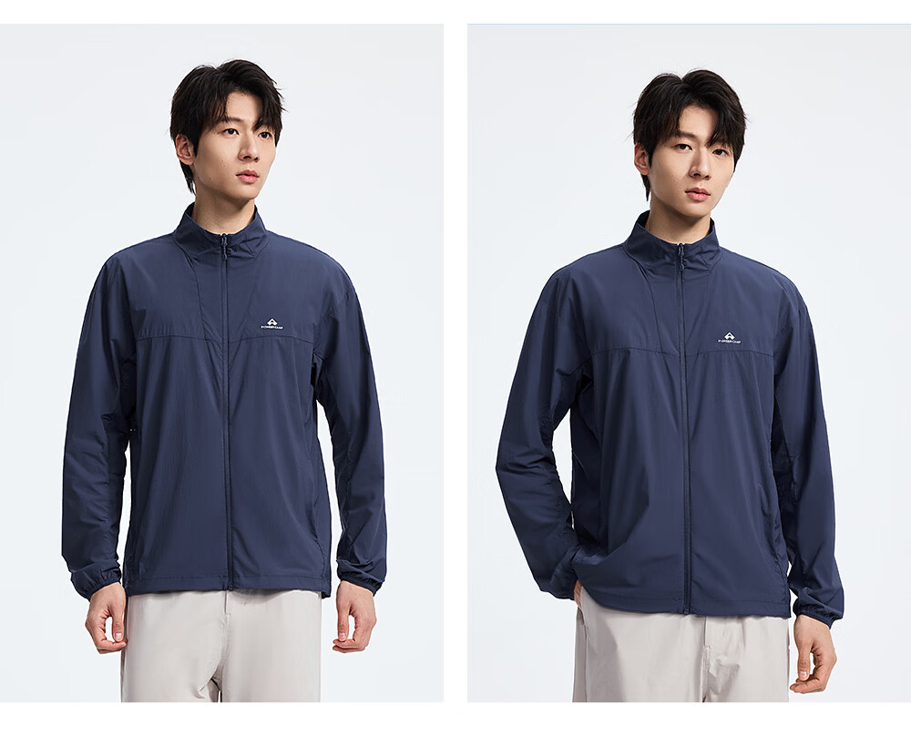 Toread Men's Sunscreen Jacket 2026 Summer New UV Protection Skin Jacket Stand Collar Lightweight Sun Protection Coat 16