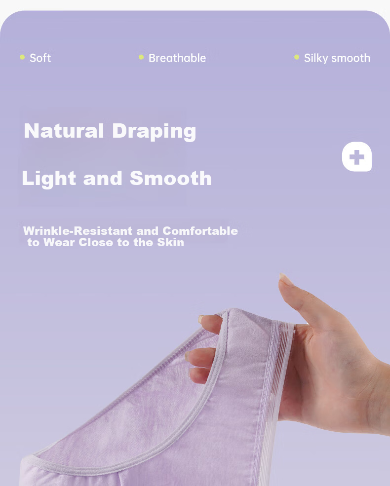 ASSHION Disposable Cotton Women's Underwear Daily Sterilized Postpartum Menstrual Travel Individually Packaged Wash-Free Underwear 13