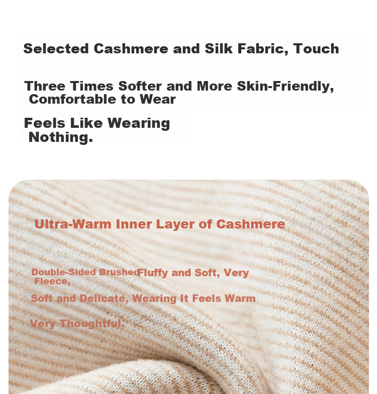 MiiOW Cashmere Men's Thermal Underwear, 10A Antibacterial Seamless Heat-Generating Autumn Top And Pants Set for Men, New Style 2026 4