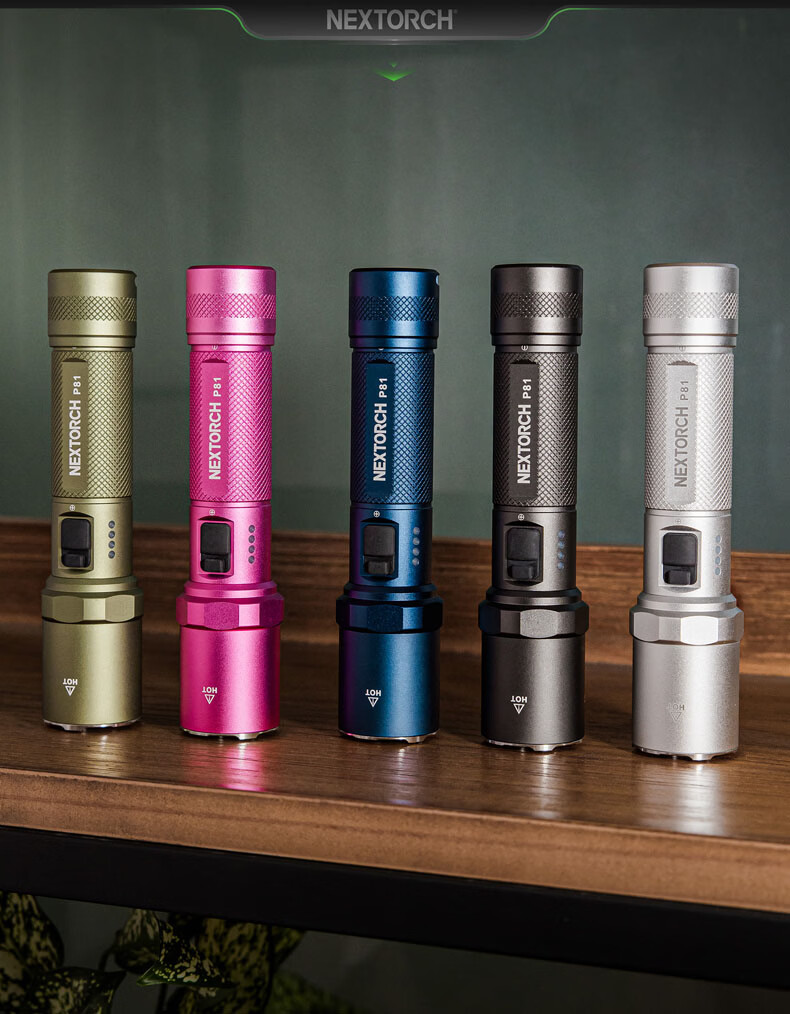 NEXTORCH P81 High Brightness Tactical Duty Flashlight Patrol Strong Light Outdoor Emergency Self-Defense Flashlight 5