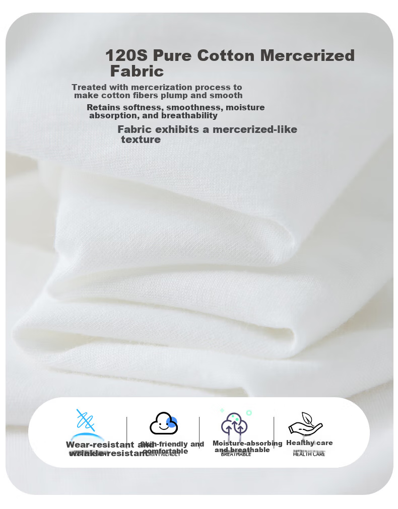 Yiershuang [High-Quality 120 Pieces] 100% Pure Cotton Short-Sleeve Women's Undershirt, T-Shirt, Underwear, Pajamas 2