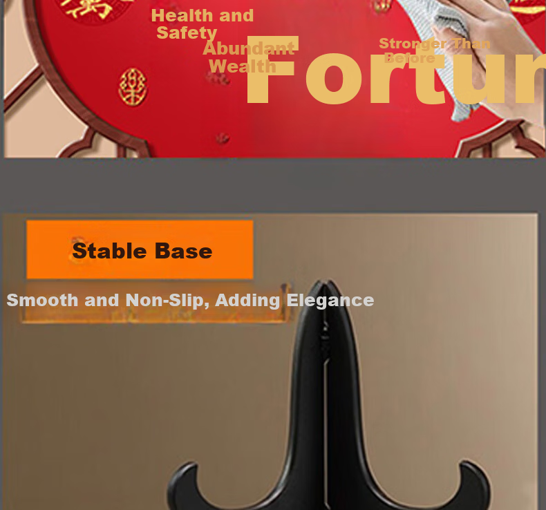 Hua Qingyan Tian Guan Ci Fu Figurine New Arrival Good Luck Office Desktop Ornament Home Moving Decoration Entryway Cabinet Display Painting 8