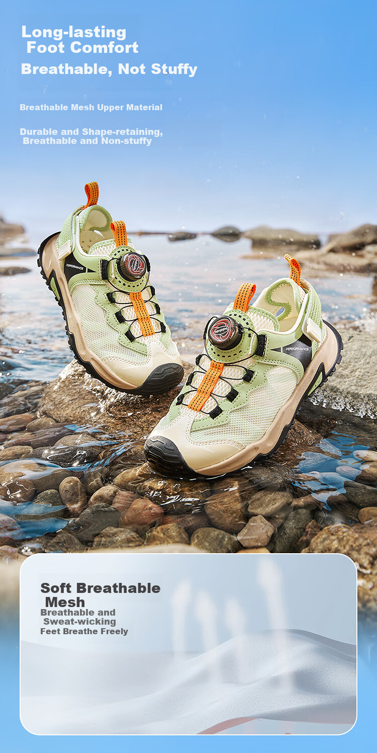 Balabala [balaOne] Kids Sandals Boys and Girls Sports Shoes 2026 Summer Outdoor Shoes 7