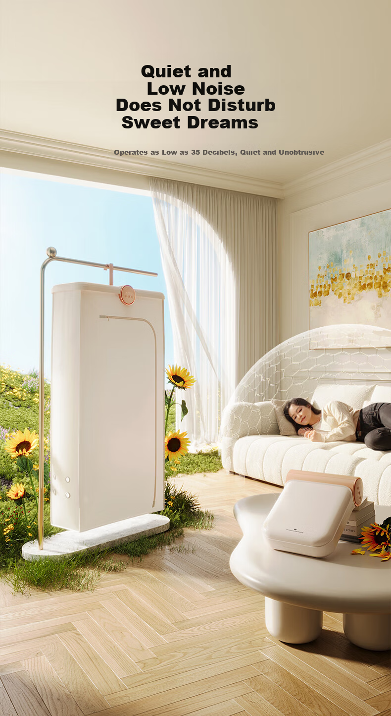 Kawa Portable Travel Clothes Dryer Small Foldable Mini Home Use Foldable Integrated Travel Drying Machine Portable Garment Dryer for Business Trips 9