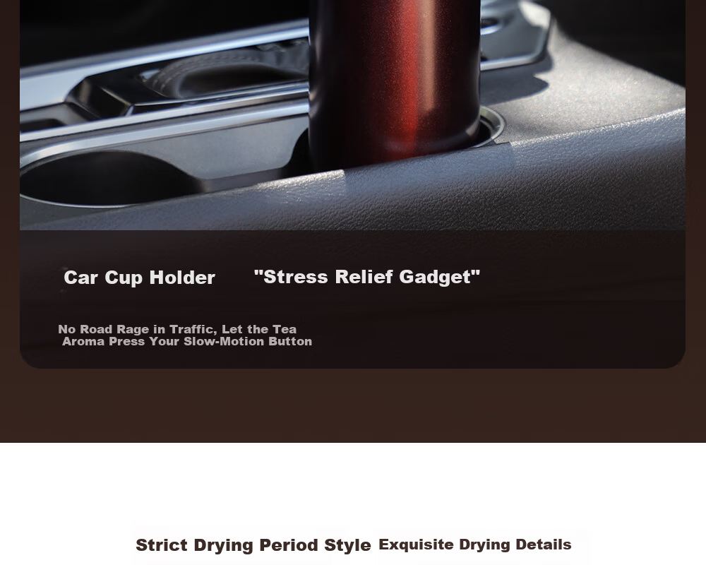 Fuguang Insulated Water Bottle Tea Cup for Men and Women Business Gift Large Capacity Purple Clay Cup 408mL 25