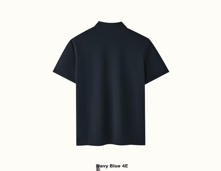 HLA Short-Sleeve Polo Shirt for Men, New Pegasus Print, Cool-Feeling Short Sleeves for Men in Summer 8